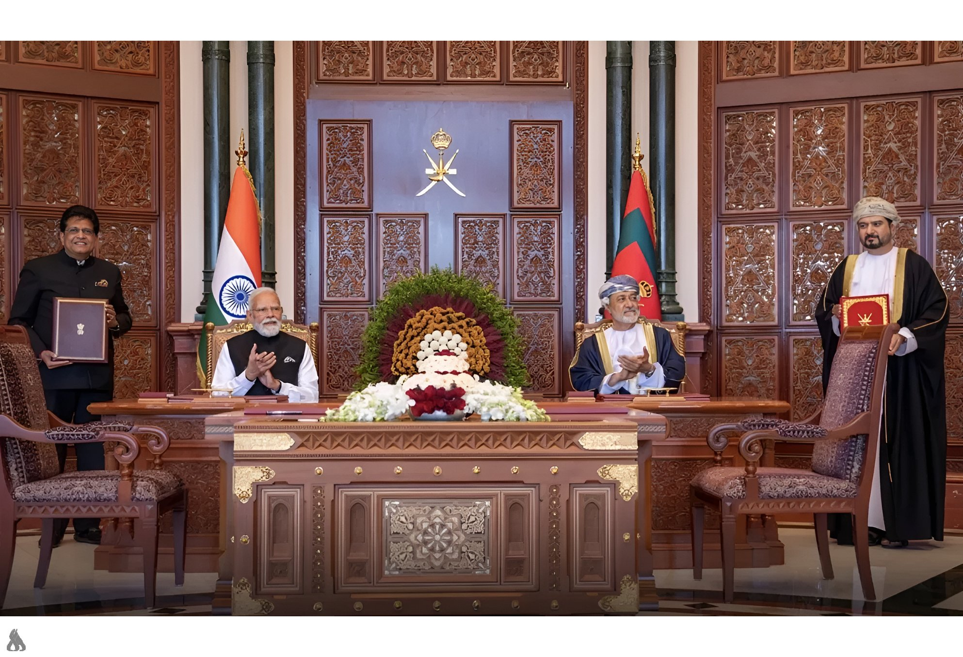 عُمان والهند توقّعان اتفاقية شراكة اقتصادية شاملة لتعزيز التجارة والاستثمار